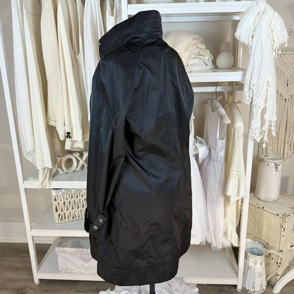 Calvin Klein size Large women's black long line tunic length jacket, #4176 - Picture 3 of 13